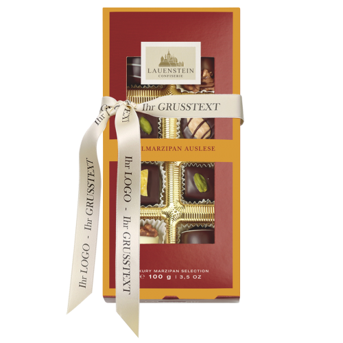 Lauensteiner Klarsichtpräsent Edelmarzipan-Auslese