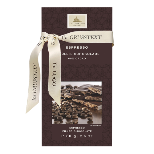 Lauensteiner Gefüllte Schokolade Espresso