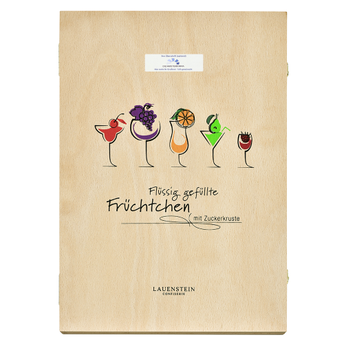 Lauensteiner Schnapskästchen - Flüssig gefüllte Früchtchen