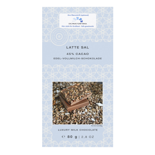 Lauensteiner Tafelschokolade Latte Sal