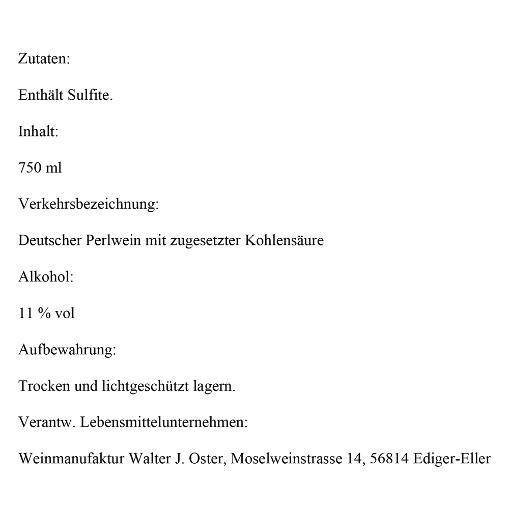 Secco, weiß