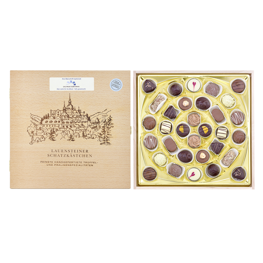 Lauensteiner Buchenholz-Schatzkästchen