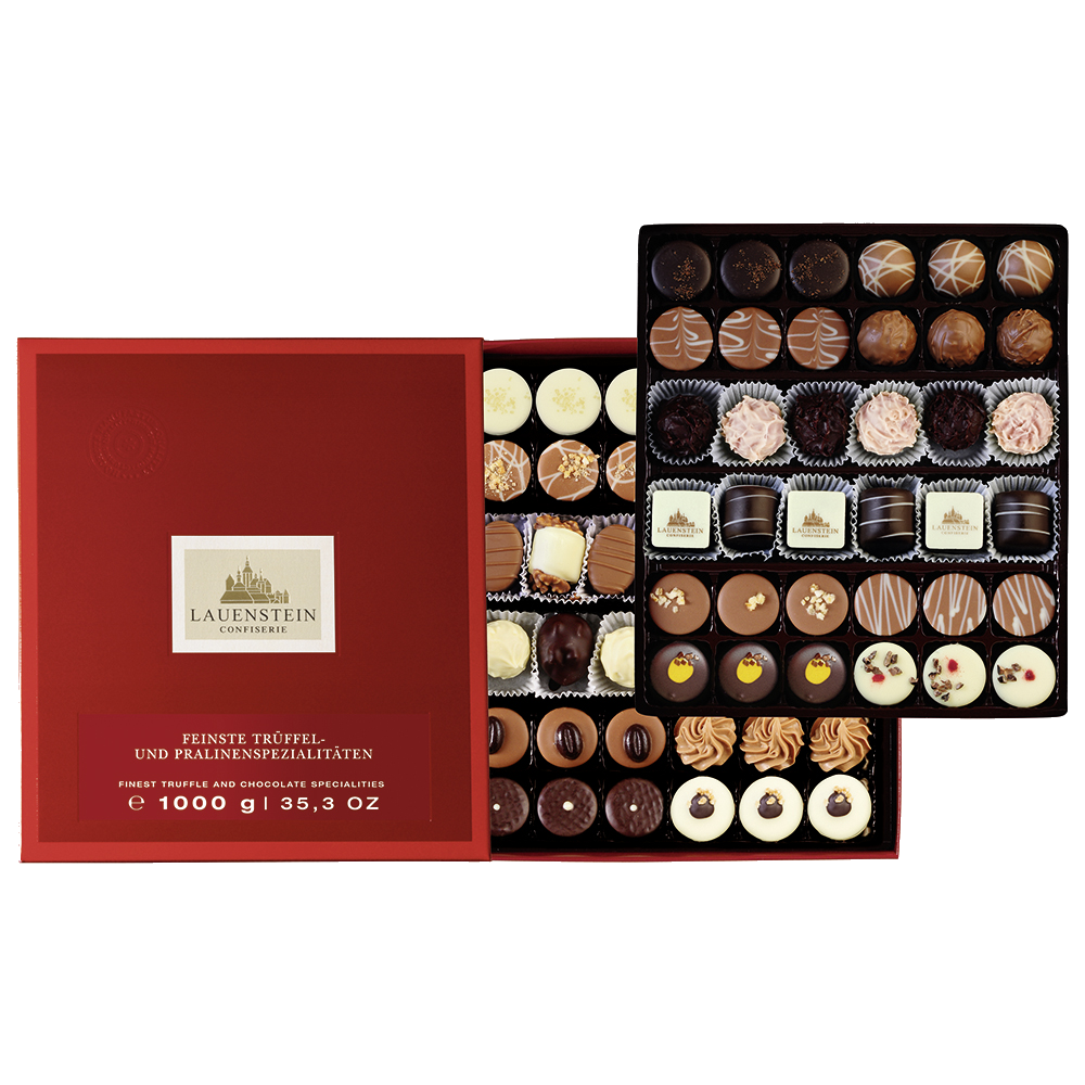 Lauensteiner Trüffel und Pralinen in PREMIUM Verpackung