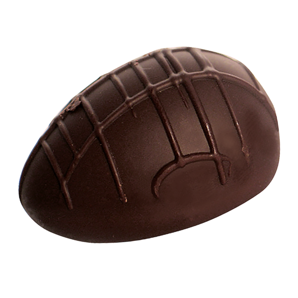 Lauensteiner Nougat-Ei - dunkles Nougat Zartbitter