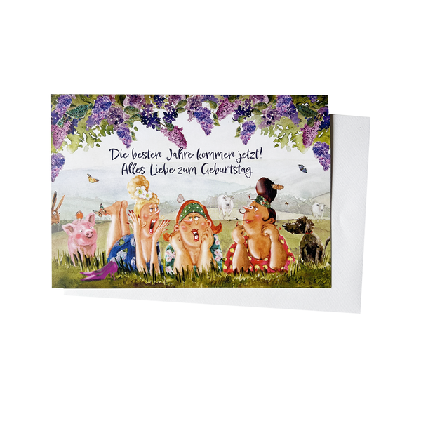 Grußkarte - Alles Liebe zum Geburtstag