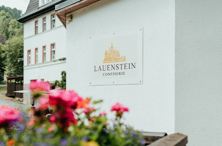 Die Lauenstein Confiserie von Außen