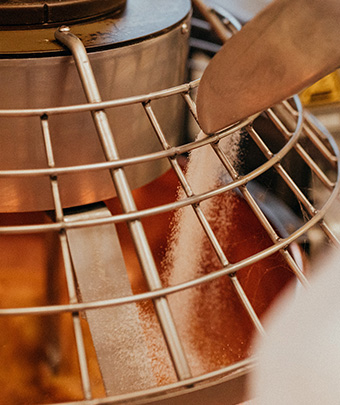 Mischmaschine zur Produktion feinster Schokolade