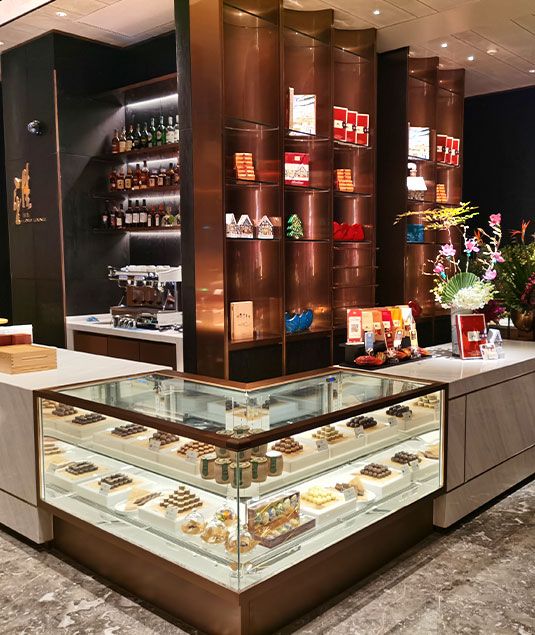 Lauenstein Confiserie Produkte in einem Shop in China